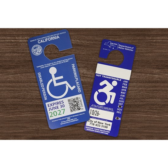 California Disabled Parking Permit,handicap parking permit​