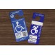 California Disabled Parking Permit,handicap parking permit​