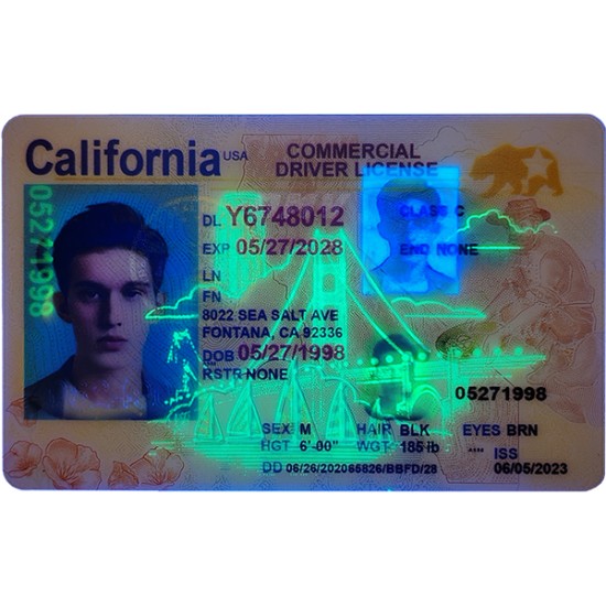 Fake California CDL