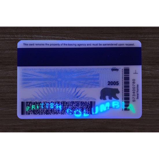 BRITISH COLUMBIA FAKE ID(2025 VERSION)