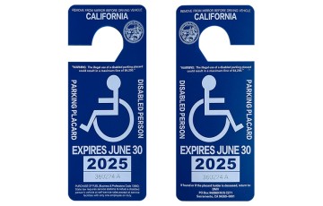 California Disabled Parking Permit