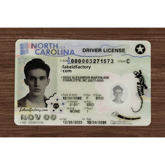 NORTH CAROLINA FAKE ID(2025 VERSION)