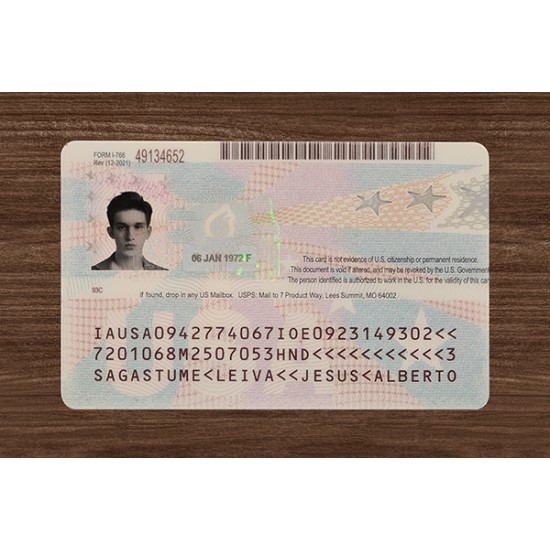 Employment Authorization Card,ead card