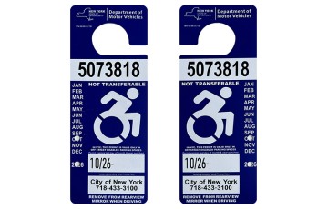 New York Disabled Parking Permit