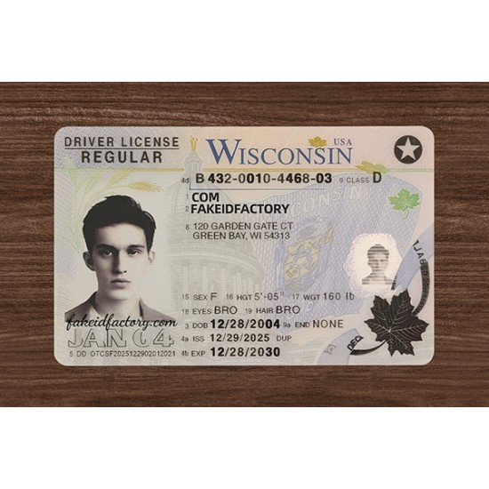 WISCONSIN FAKE ID (2026 version)