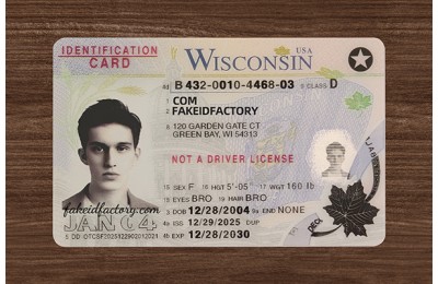 2026 Wisconsin Identification Card